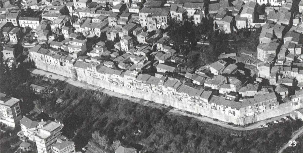 Ferentino Ancient Roman walls southern section